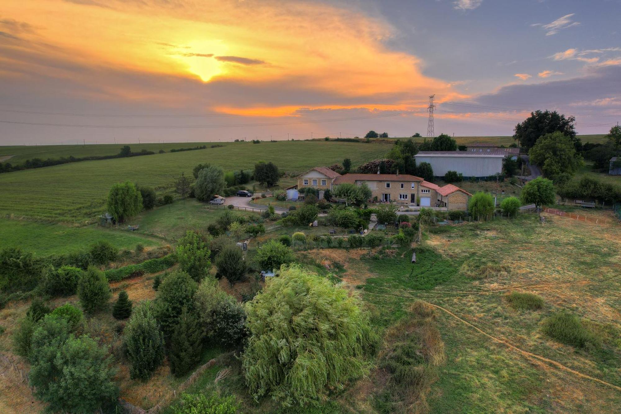 Вілла Les Figuets Chateauneuf-de-Galaure Екстер'єр фото